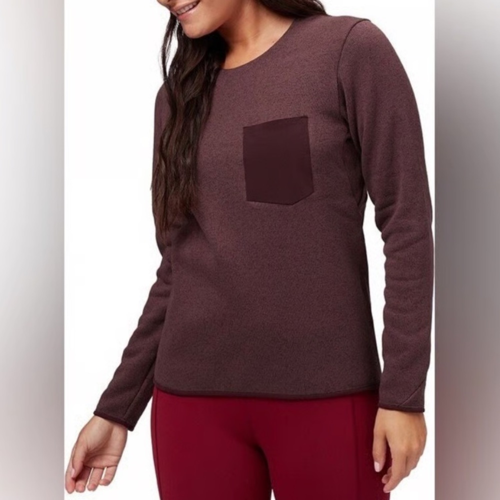 Arc'teryx Women’s Covert Sweater in Heather Burgundy‎ Size Small